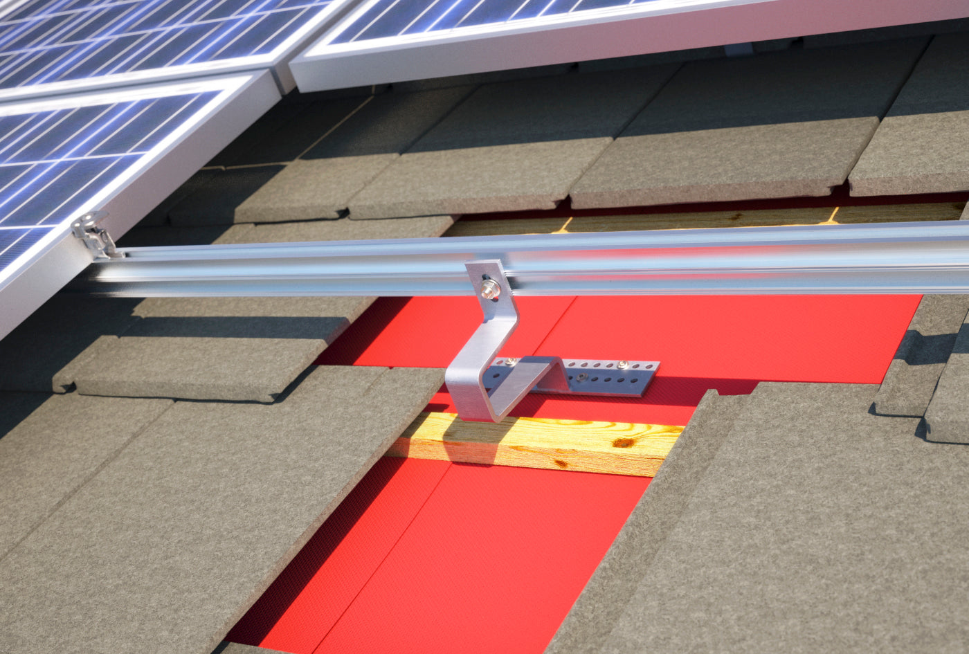 Xiamen Young Zone Solar Technology Co., Ltd. - Montagesysteme - YZ-Solar Tile Roof System YZ-STR01 - Art. 8747