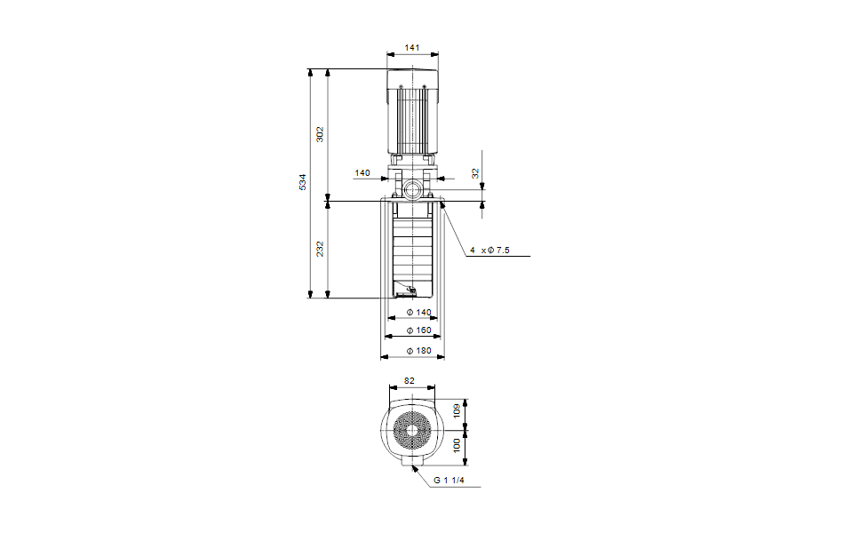 GRUNDFOS Eintauchpumpe MTR3-6/6 A-W-A-HUUV - Art. 96514897