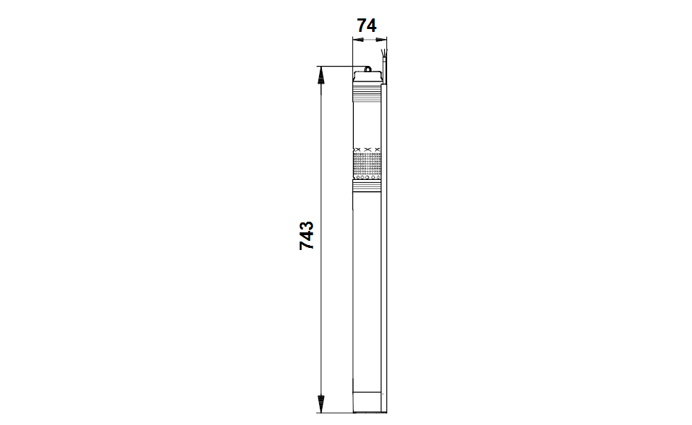 GRUNDFOS Unterwasserpumpen SQE 7-30 - Art. 96510170