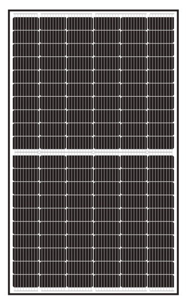 ZnShine Solarmodul ZXM6-NHLDD120-375/M Glas-Glas Mono Bifacial 375W Schwarzer Rahmen
