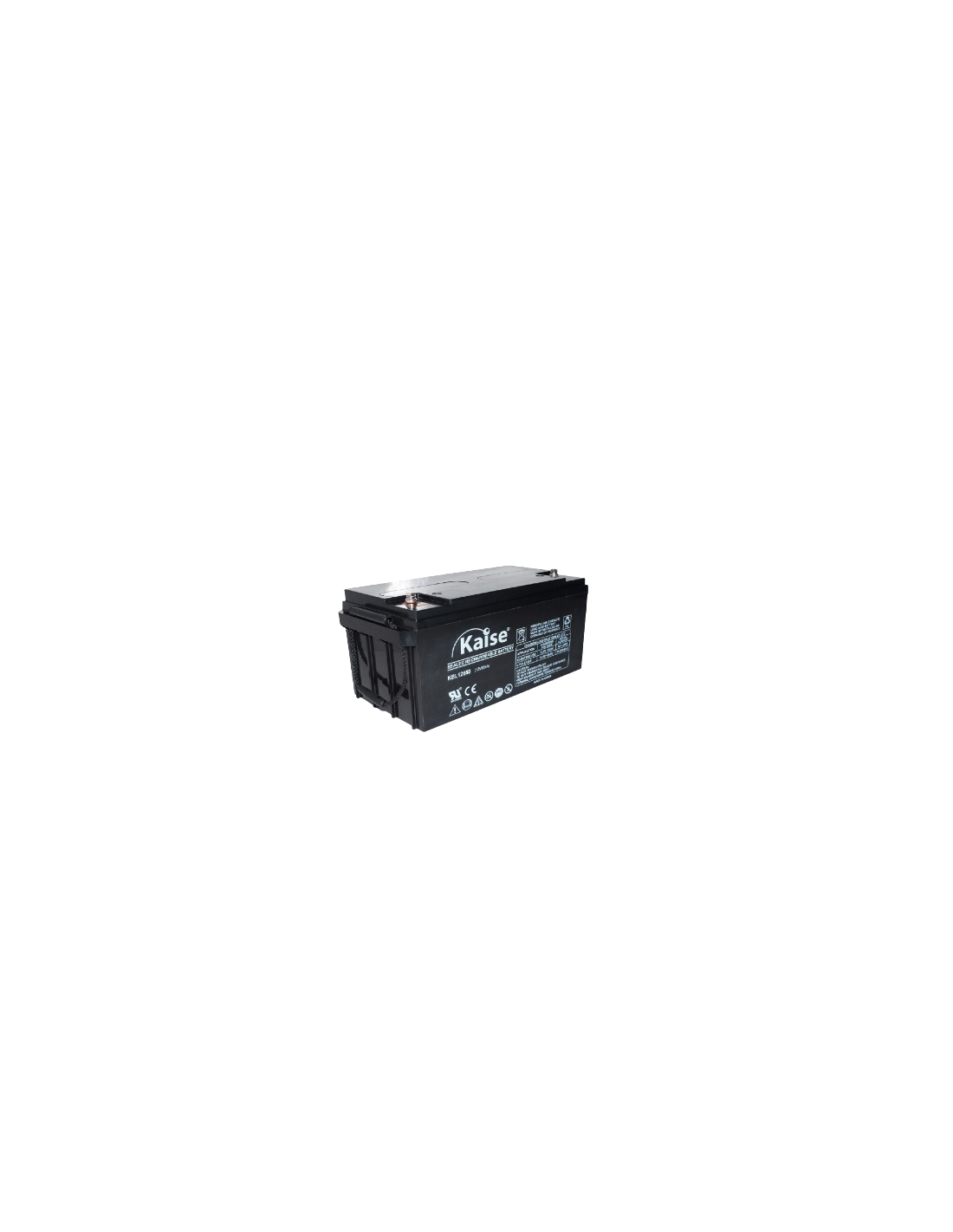 AGM Kaise KBL12650 Batterie | 12V 65AH | Lange Lebensblätter (10 Jahre)