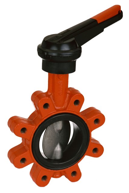 KSB Absperrklappe BOAX-SF in Tüte verp. Handhebel,Gewindefl. PN10/16 DN65,EPDM - Art. 48013994