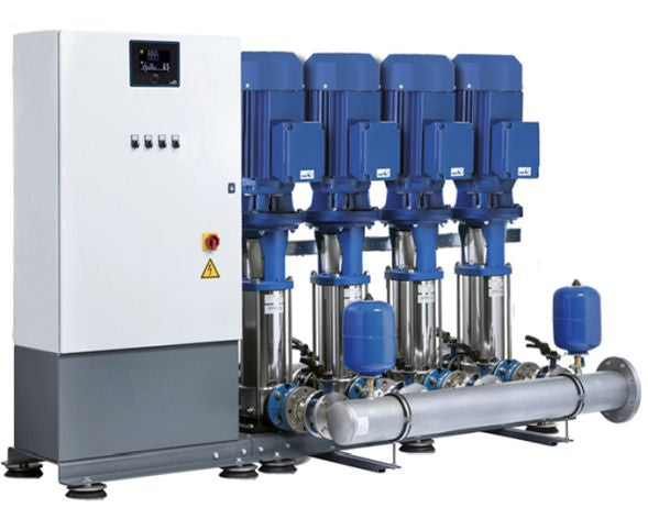 KSB Druckerh. DeltaMacro F 2-02/07 mit 2 Movitec, 0,55 kW, Zulauf F - Art. 05167341