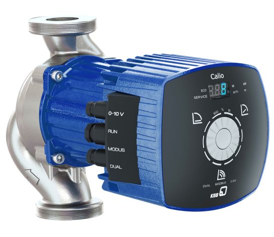 KSB Trinkw.-Pumpe CalioTherm Pro 25-80 G 1 1/2, PN6/10/16, 1ph 230V, geregelt - Art. 29134853