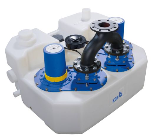 KSB Hebeanlage Compacta UZ 5.300 D mit Rückflusssperre, Steuerung LCB2 - Art. 29131651