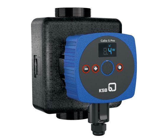 KSB Heizungspumpe Calio S Pro 25-60-130 G1 1/2", 10bar, 1ph 230V, geregelt, V3.0 - Art. 29134990