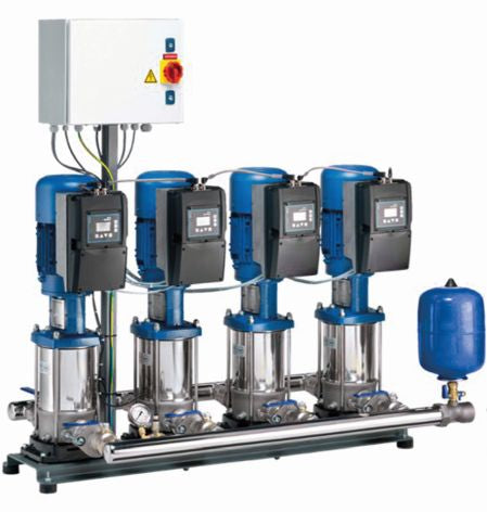 KSB Druckerh. DeltaBasic SVP 4-15/01 mit 4 Movitec 15/01, 1,10kW, Zulauf F - Art. 05168432