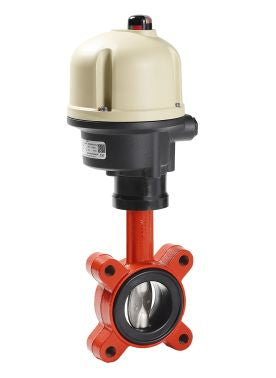 KSB Einklemm-Absperrklappe BOAX-SF m.E-Antrieb AQ1L 24 V PN 10/16 DN 25 - Art. 01857249