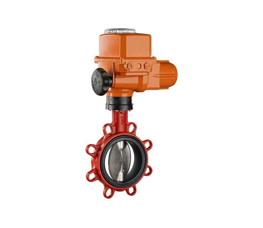 KSB Einklemm-Absperrklappe BOAX-S, T2 m.E-Antrieb AQ100 230V PN 16 DN 500 TRI - Art. 05188803