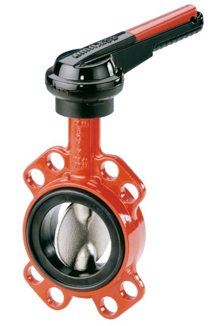 KSB Einklemm-Absperrklappe BOAX-S Handhebel PN6/10/16 DN150, EPDM - Art. 42087770