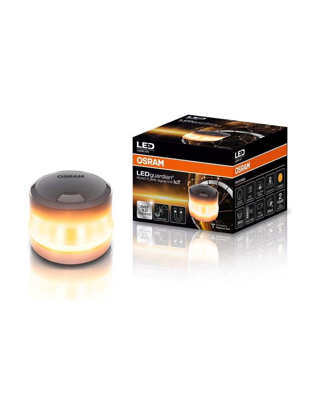 Balliza v16 genehmigt osram ledguardian | IOT-Konnektivität | Dgt 3.0