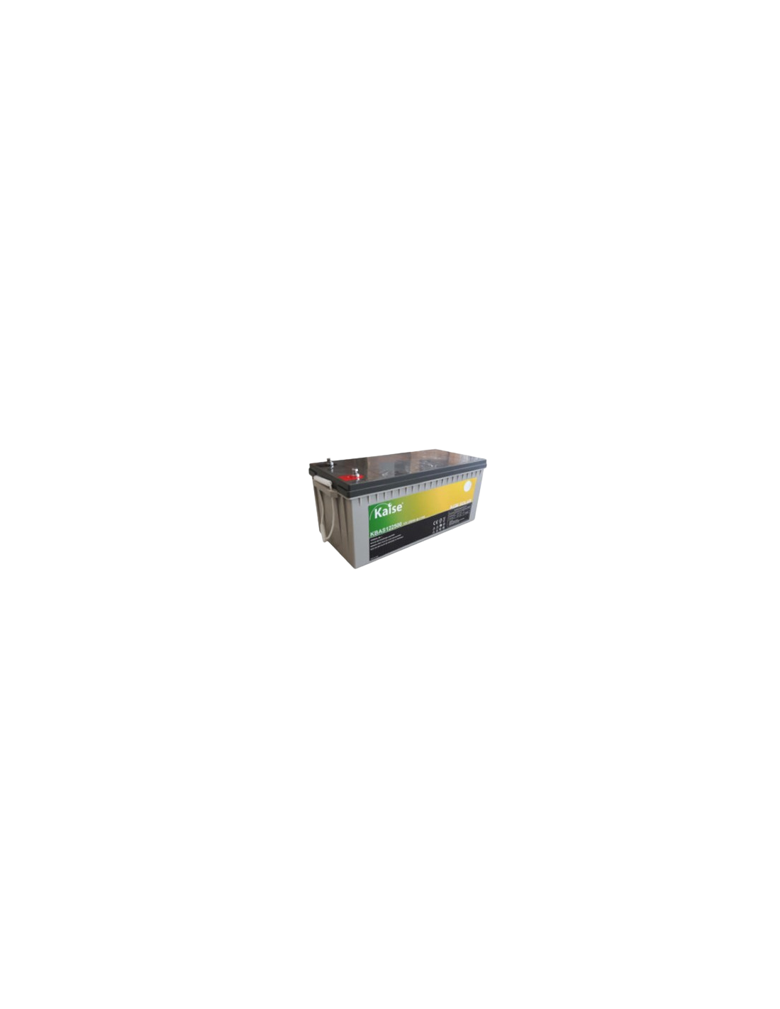 Batería Kaise KBAS122500 | 12V 250Ah | Serie Solar (C100)