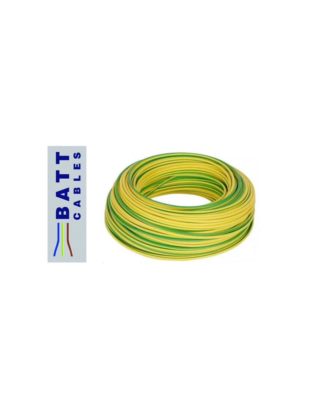 Batt Cables H07V-K 1x6mm2 G/V 500 metri 37380-500