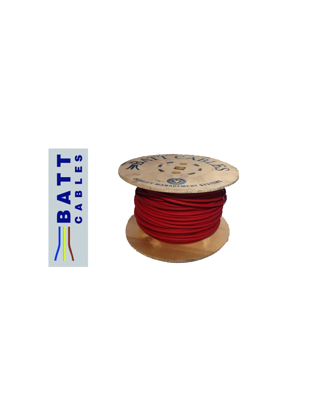 Batt Cables H1Z2Z2-K 4mm Rosso 100 mt. 26036-100