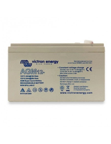 Batterie 15Ah 12V AGM Super Cycle Victron Energy Photovoltaik Nautisch Camper