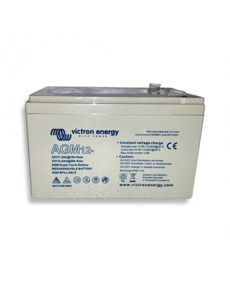 Batterie 15Ah 12V AGM Super Cycle Victron Energy Photovoltaik Nautisch Camper