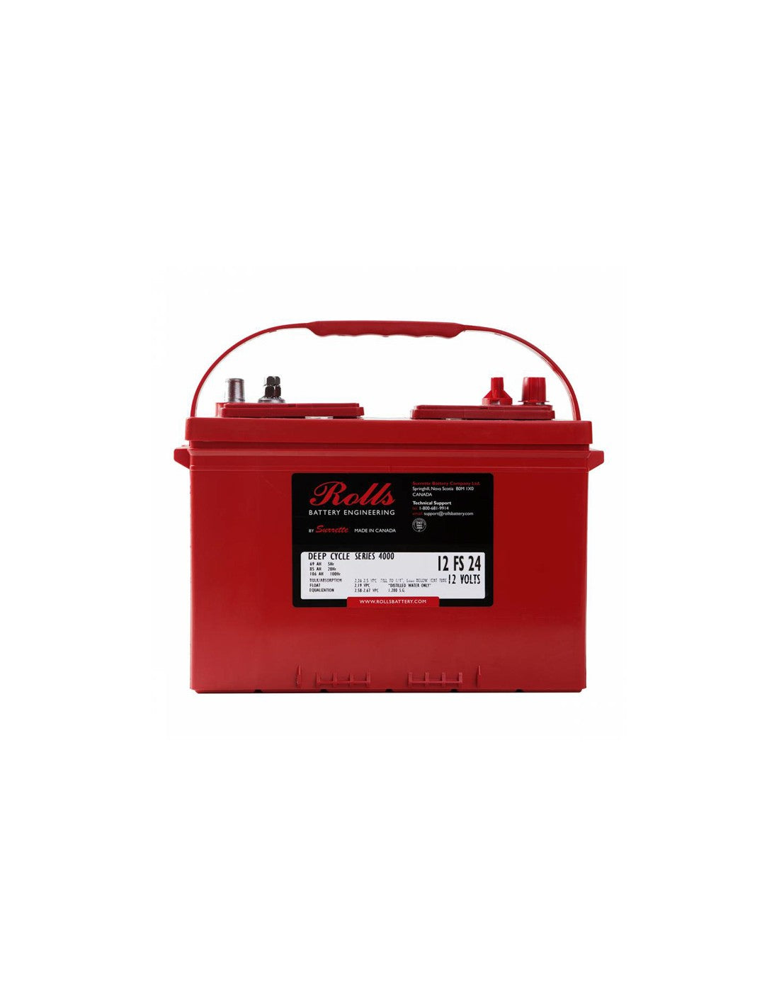 Batterie 85Ah 12V flooded deep cycle Rolls Battery