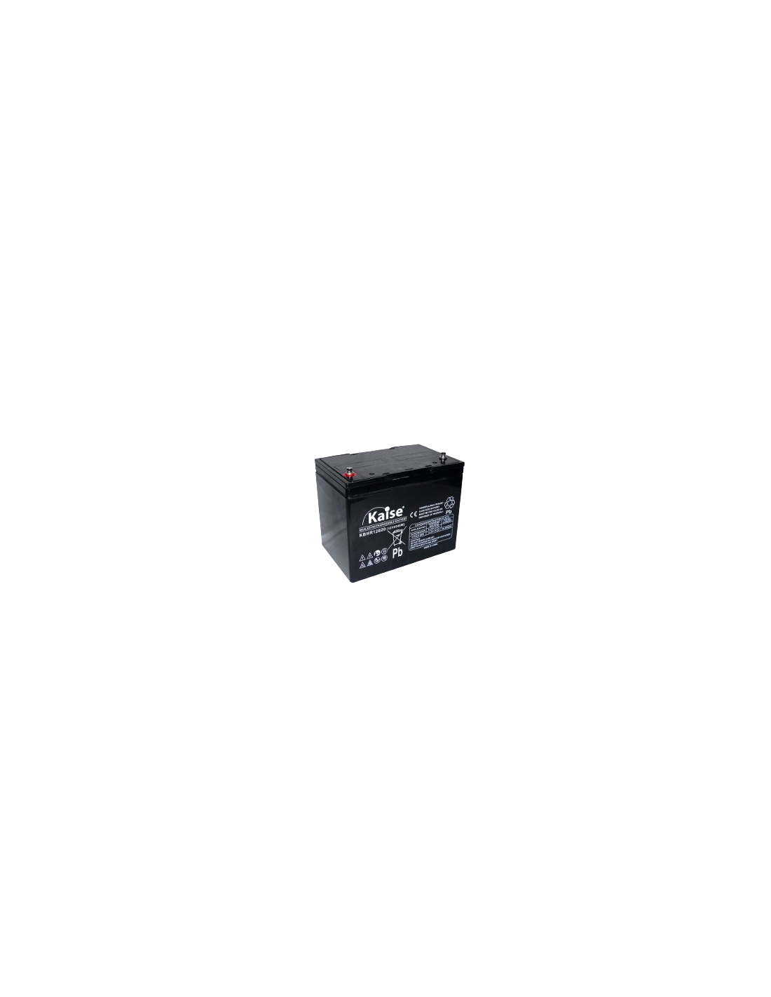 Batterie AGM Kaise KBBR12820 | 12V 82AH | Hochrate-Serie