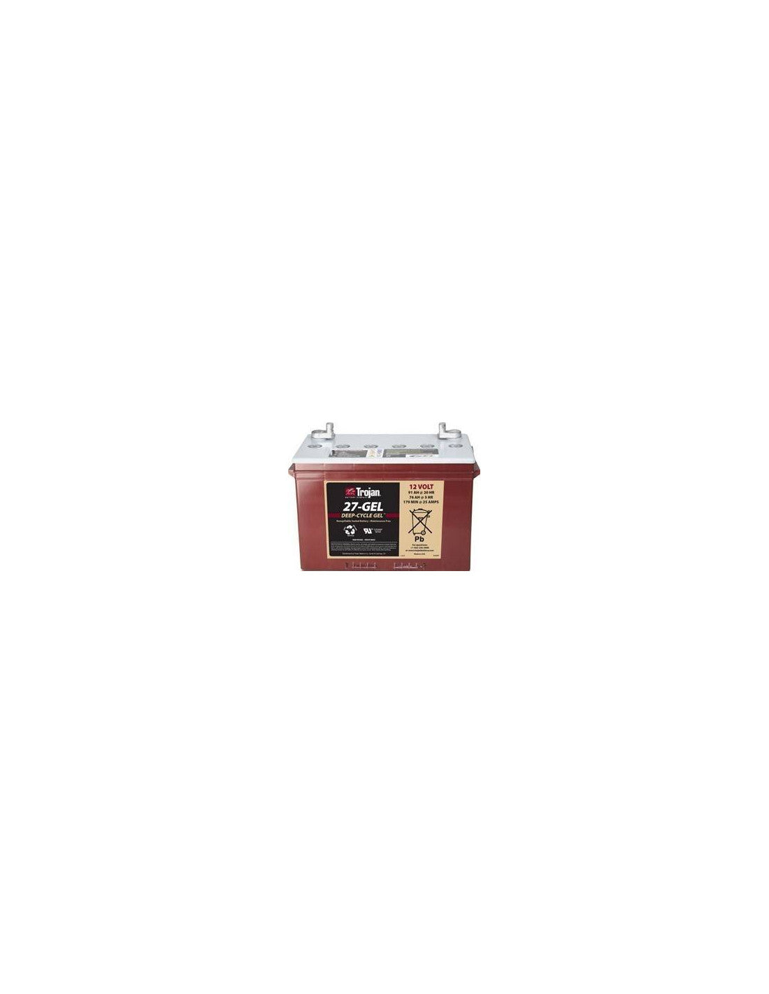 Batterie Trojan 27GEL 100Ah 12V