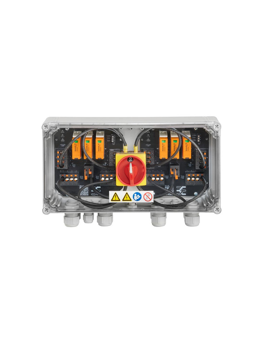 Combiner Box Weidmüller PV Weiter 1100V 2MPP 3 Einträge SPD-Fang