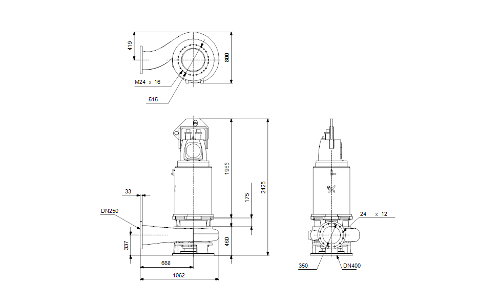GRUNDFOS Tauchmotorpumpe S2.100.250.1850.6.72H.H.538.G.N.D.61H Art.97685873
