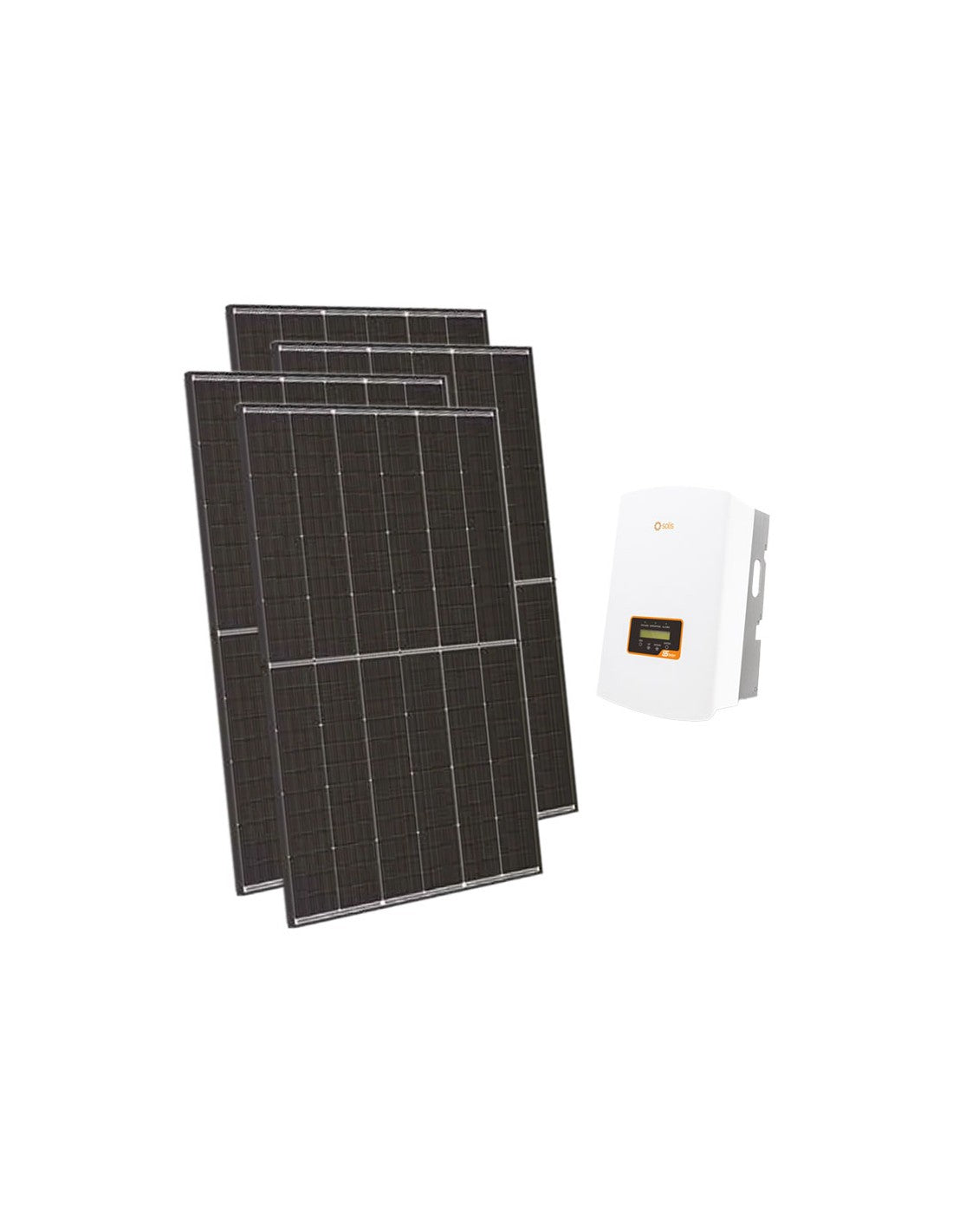 Dreiphasen-Photovoltaik-Kit 10800W Solis-String-Wechselrichter 10kW Netzwerk
