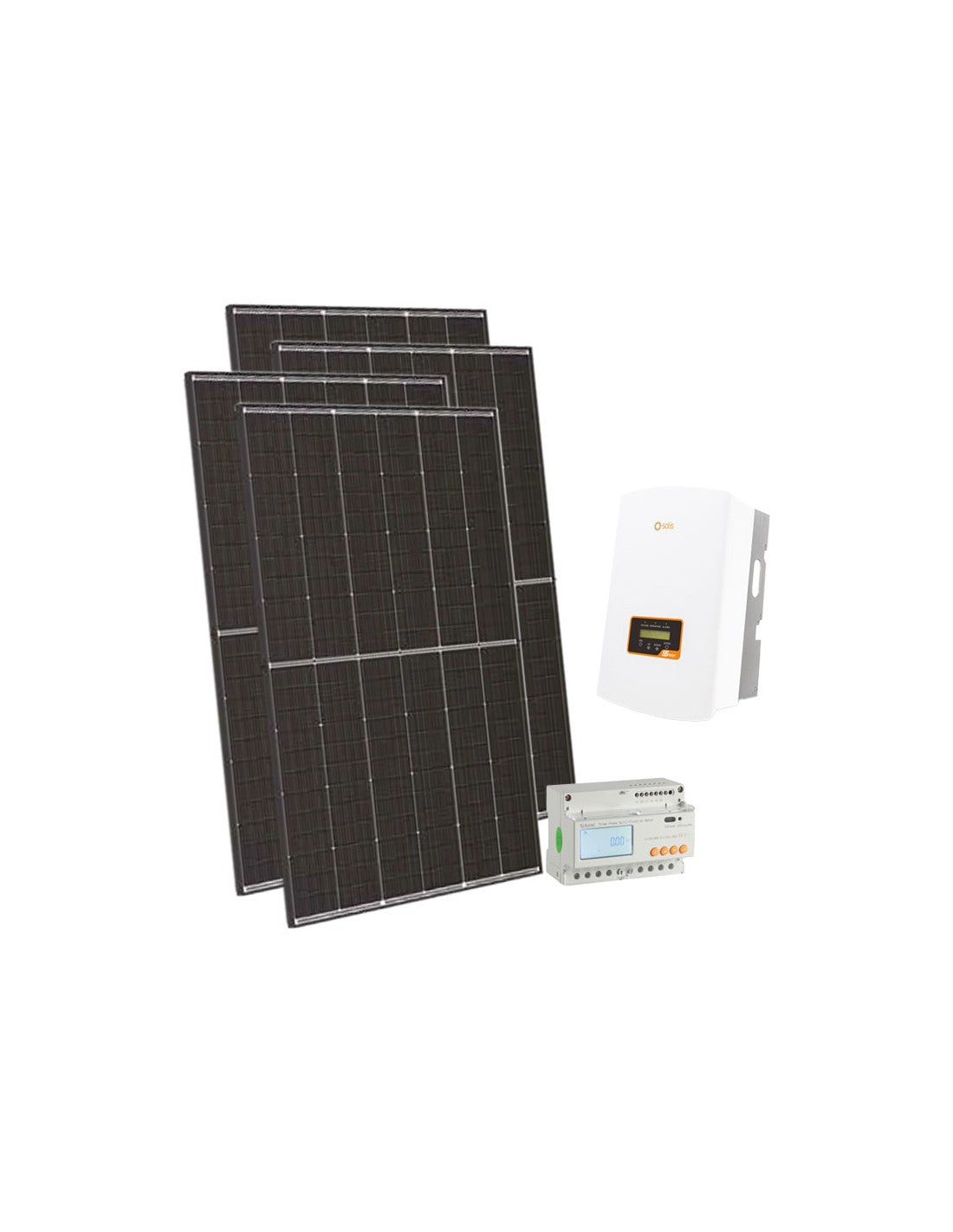 Dreiphasen-Photovoltaik-Kit 10800W Solis-String-Wechselrichter 10kW Zero-Input