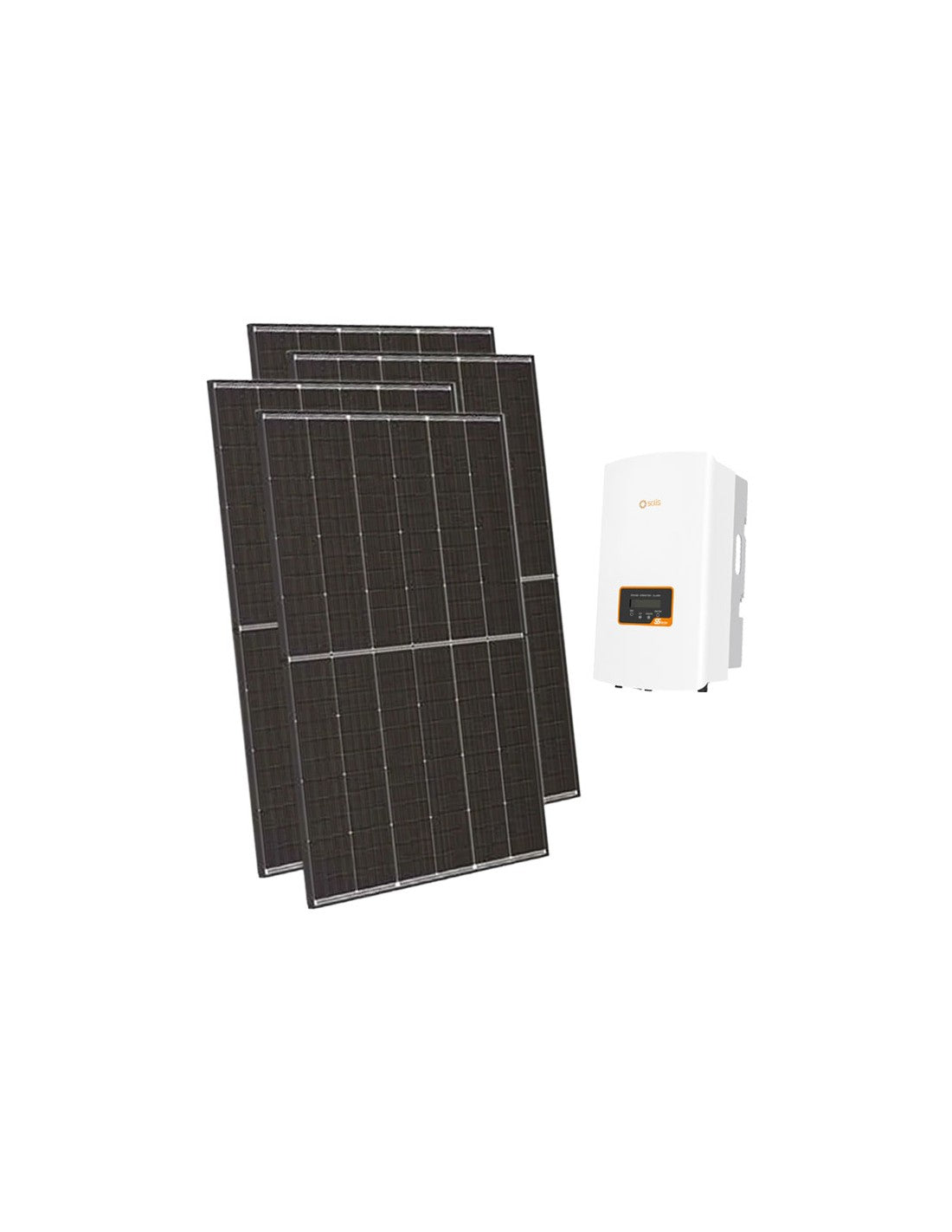 Dreiphasen-Photovoltaik-Kit 12150W Solis-String-Wechselrichter 12kW Netzwerk