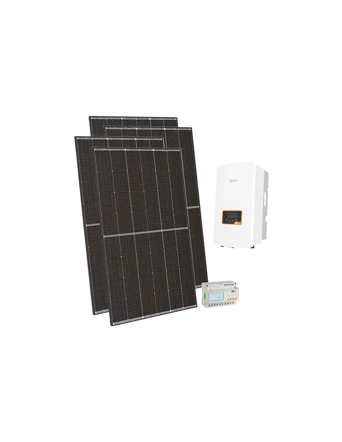 Dreiphasen-Photovoltaik-Kit 15300W Solis-String-Wechselrichter 15kW Zero-Input