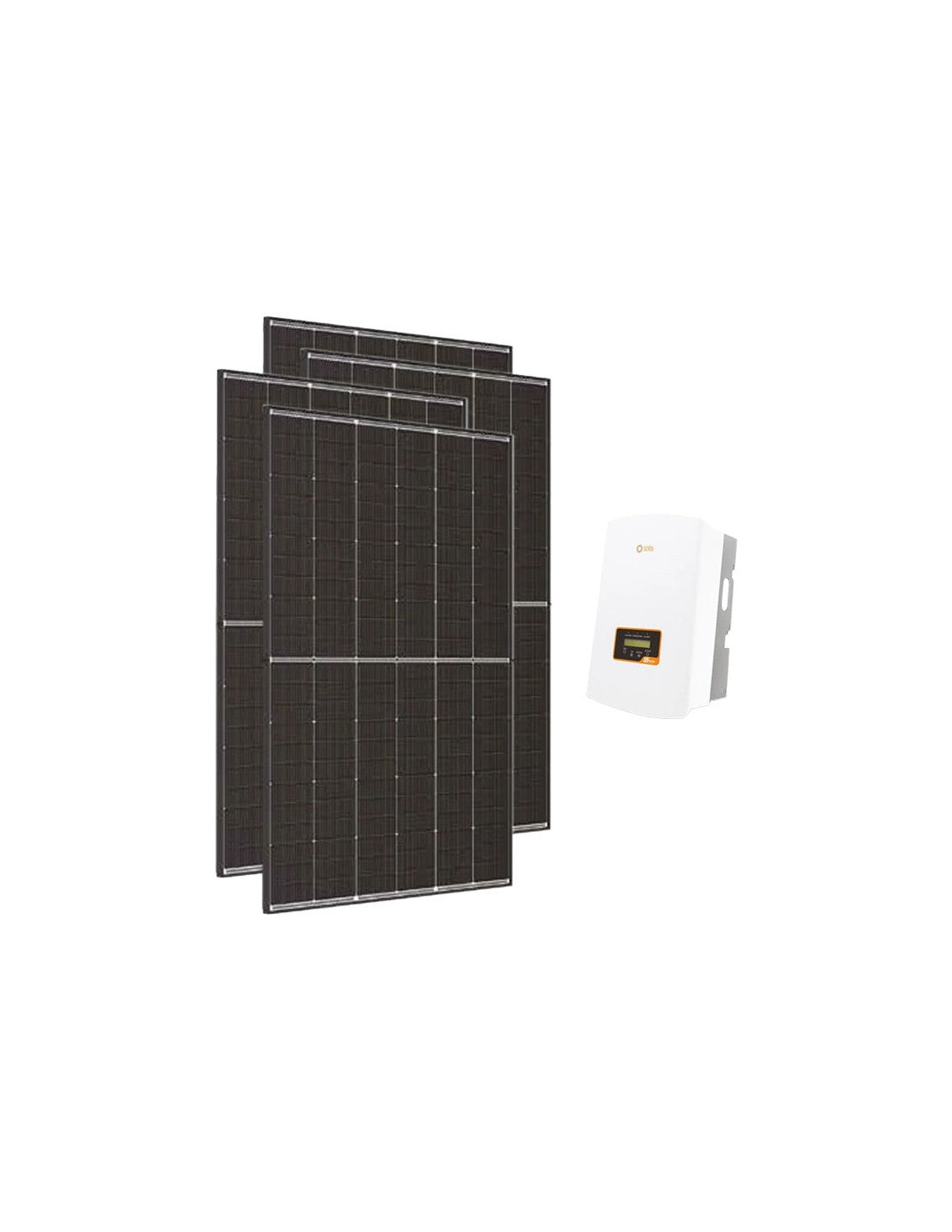 Dreiphasen-Photovoltaik-Kit 20250W Solis-String-Wechselrichter 20kW Netzwerk