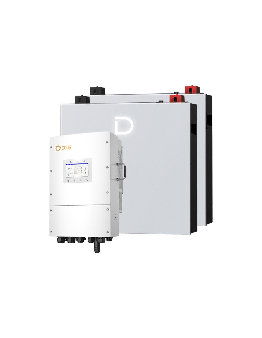 Dreiphasige Speichersystem Wechselrichter Solis LV 12kW Akku 10.24kWh DL5.0C PRO Dyness