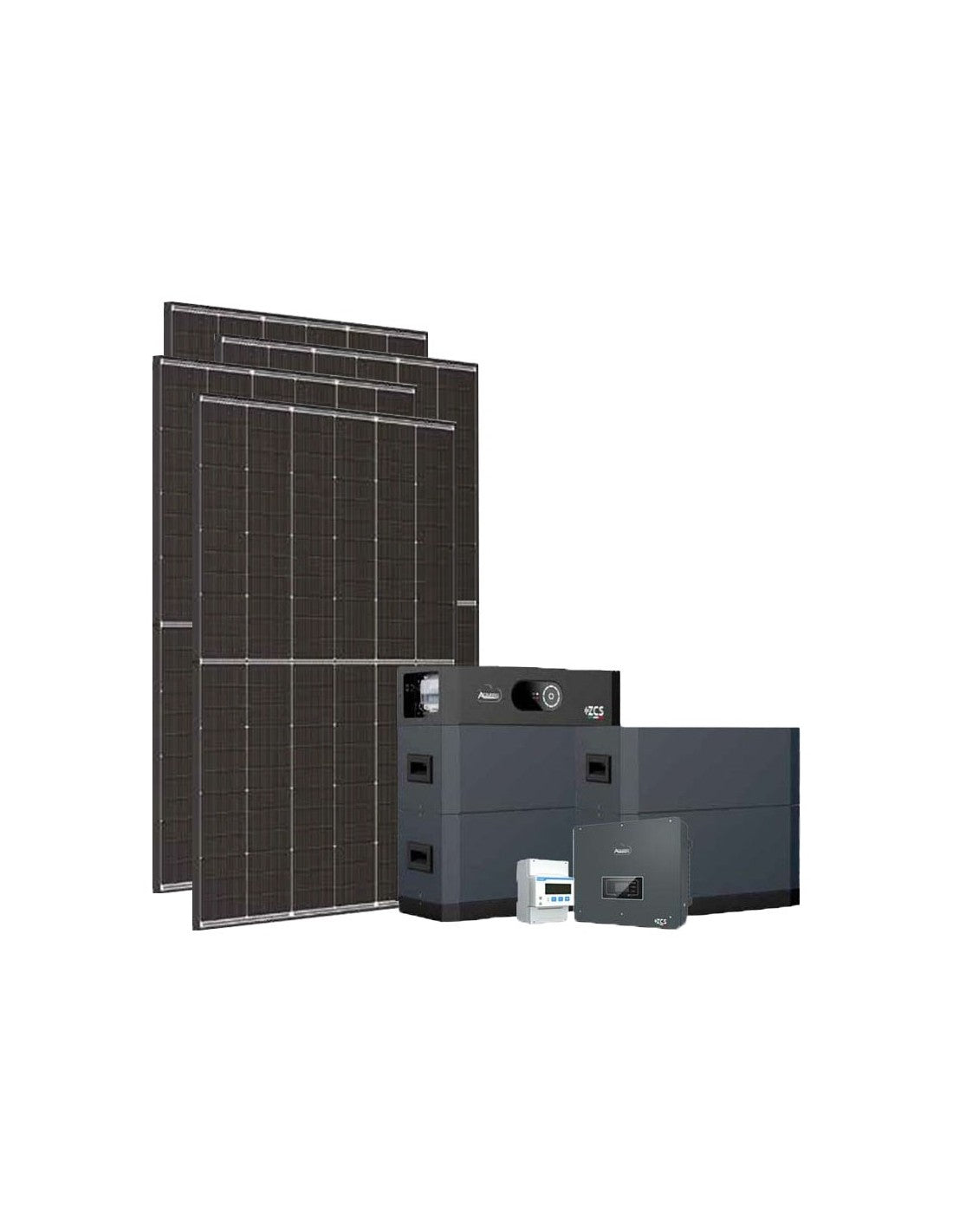 Dreiphasiger Photovoltaik-Kit 15300W-inverter Zucchetti 15kW Akku lithium 20.48kWh