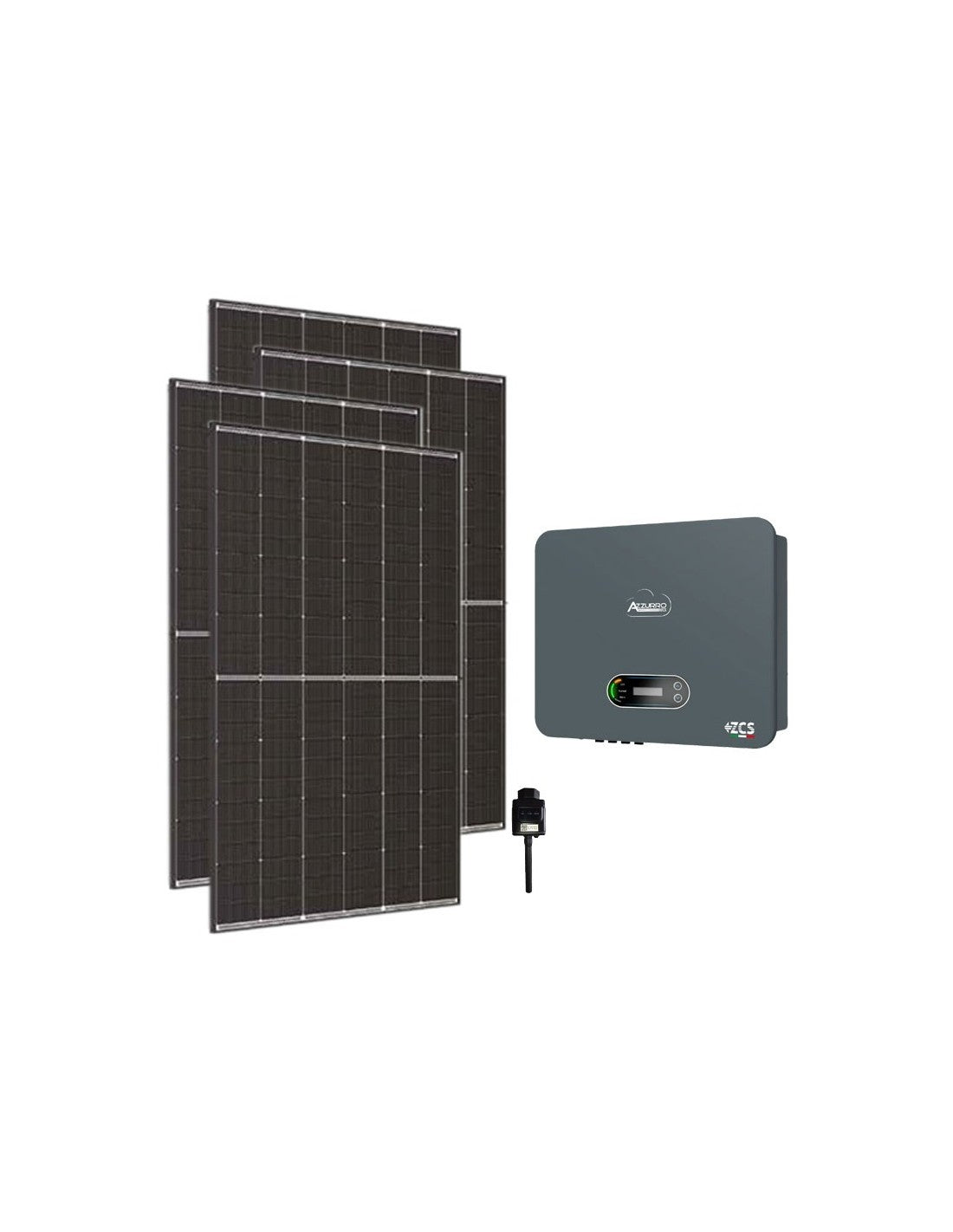 Dreiphasiges Photovoltaik-Kit 15300W Zucchetti Wechselrichter 15kW vernetzte