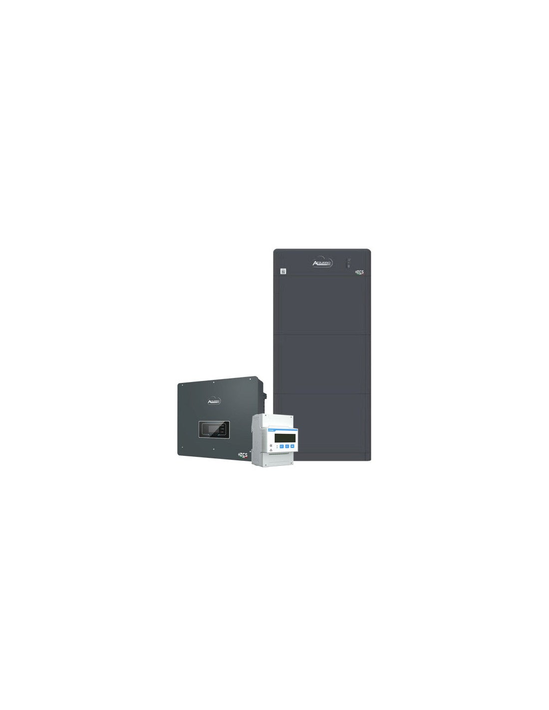 Dreiphasiges Speichersystem 10kW Wechselrichter Zucchetti HV ZBT 5K Akku 15.36kWh