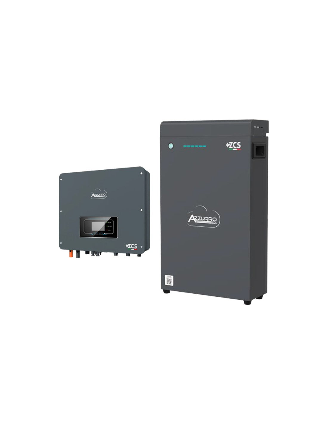 Einphasenspeichersystem 3.68kW Wechselrichter Zucchetti Akku LV ZSX5000 S 5.1kWh