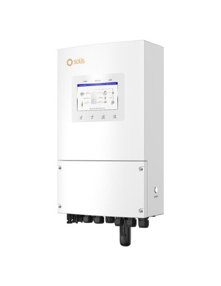 Einphasige Photovoltaik-Kit 5400W Wechselrichter Solis 5kW Akku 10.24kWh Dyness