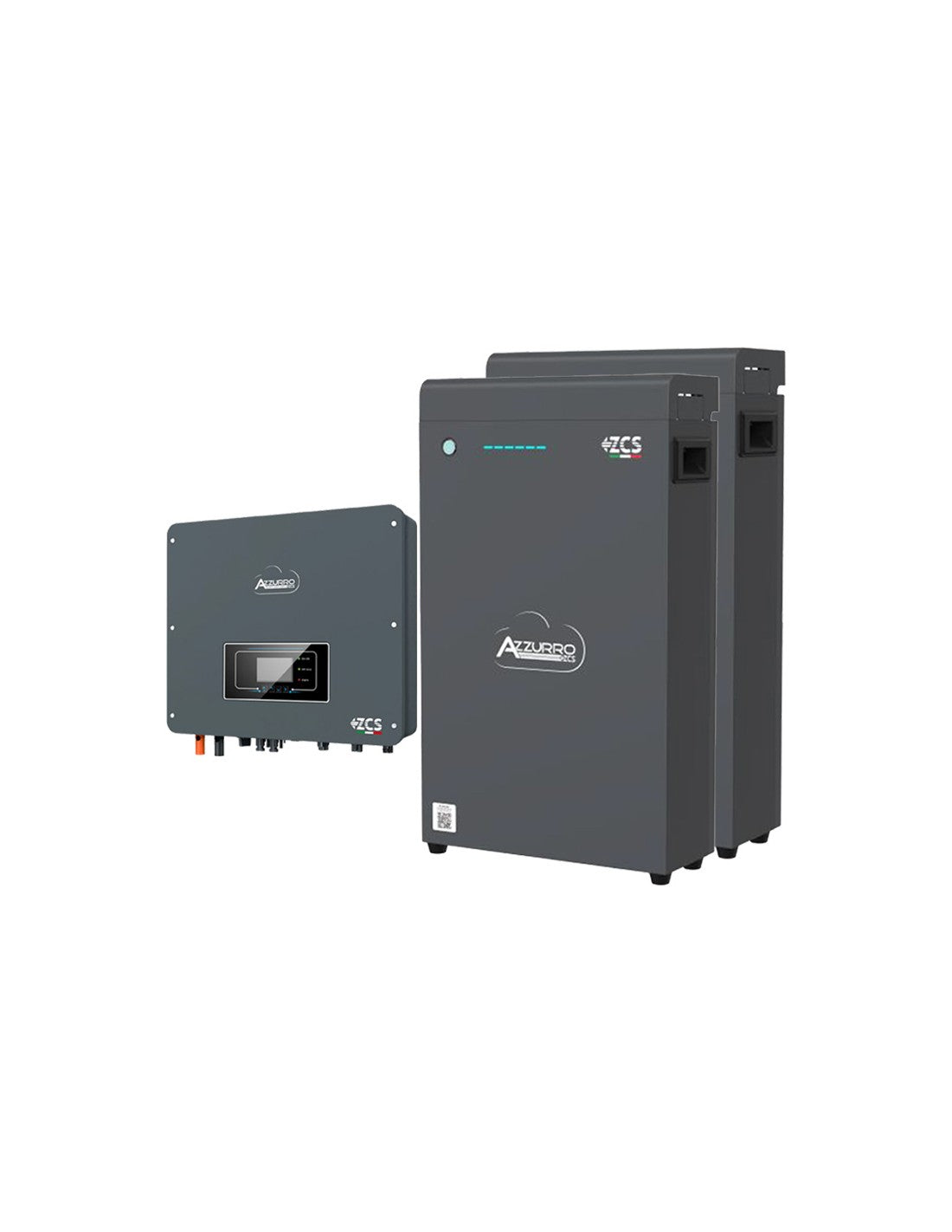 Einphasige Speichersystem 4.6kW inverter Zucchetti lithium LV ZSX5000 S 10.2kWh