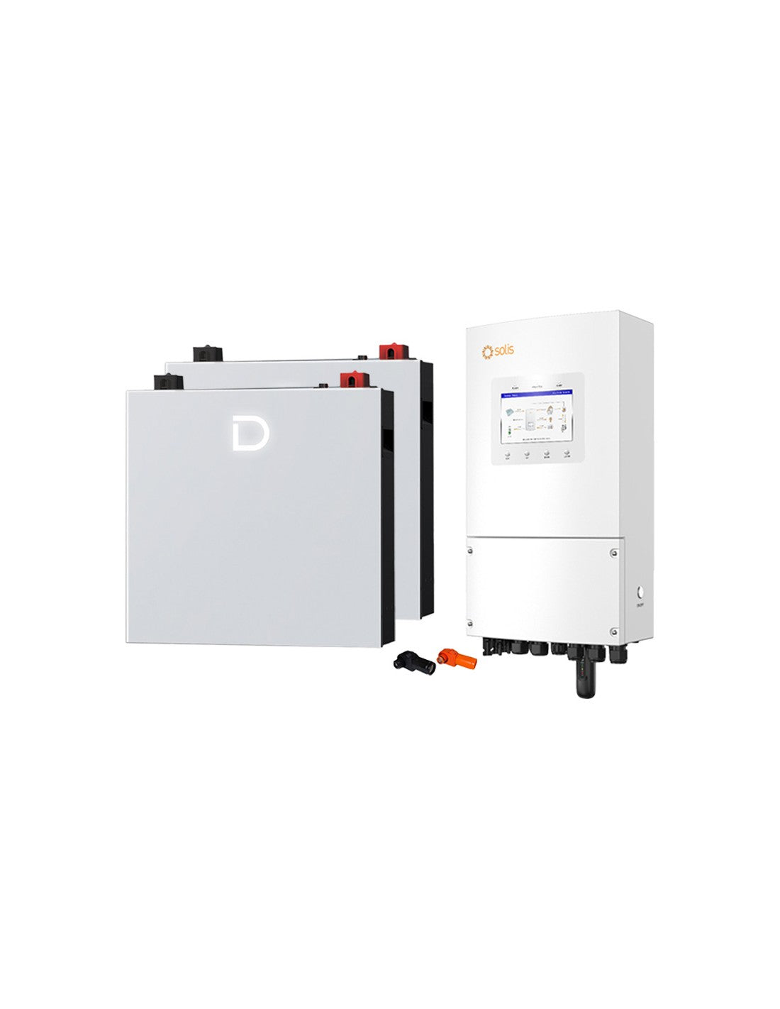 Einphasige Speichersystem Wechselrichter 6kW Solis LV Akku 10.24kWh Dyness DL5.0C PRO