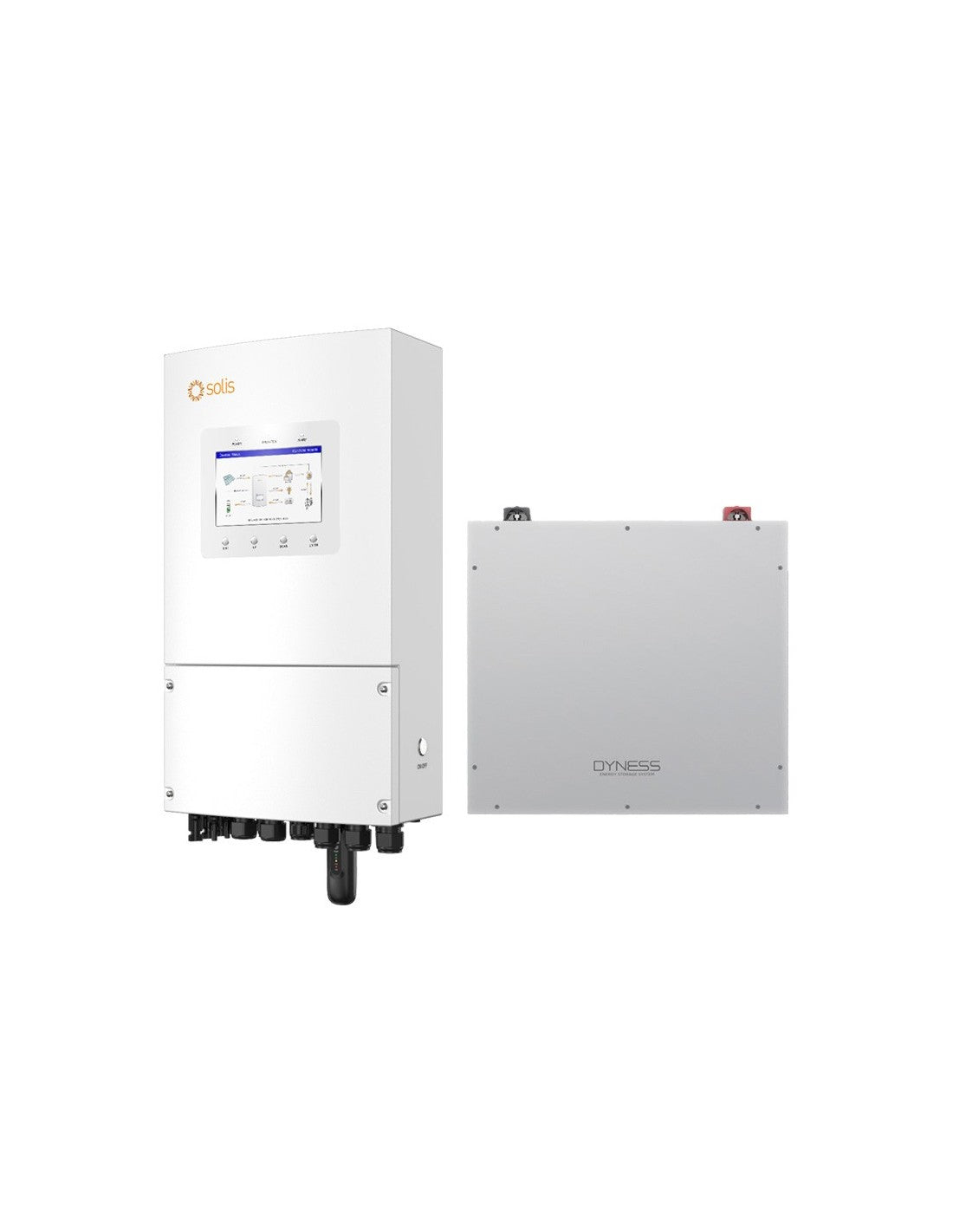 Einphasige Speichersystem Wechselrichter Solis 5kW Akku 5.12kWh DL5.0C Dyness