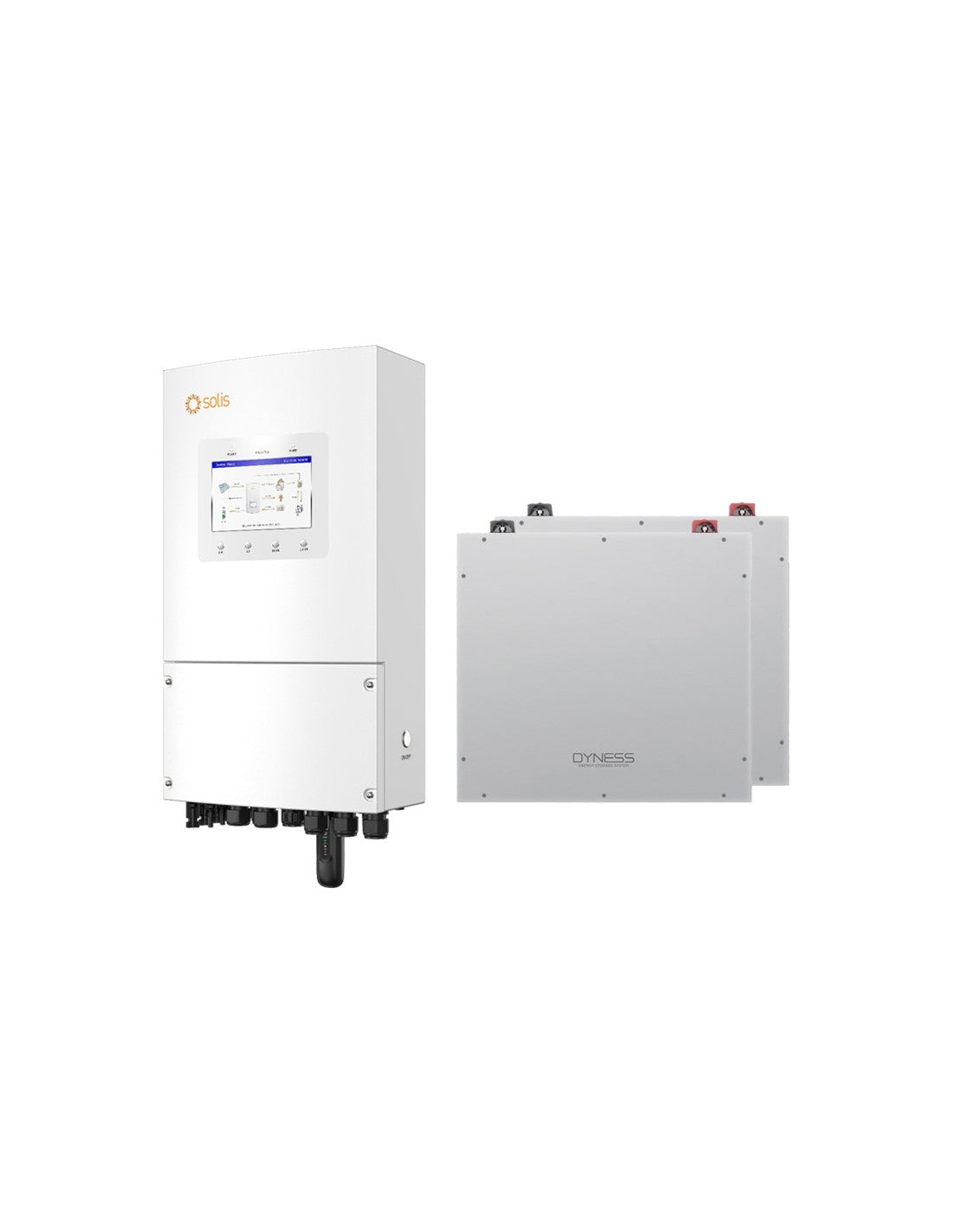 Einphasige Speichersystem Wechselrichter Solis 6kW Akku 10.24kWh DL5.0C Dyness