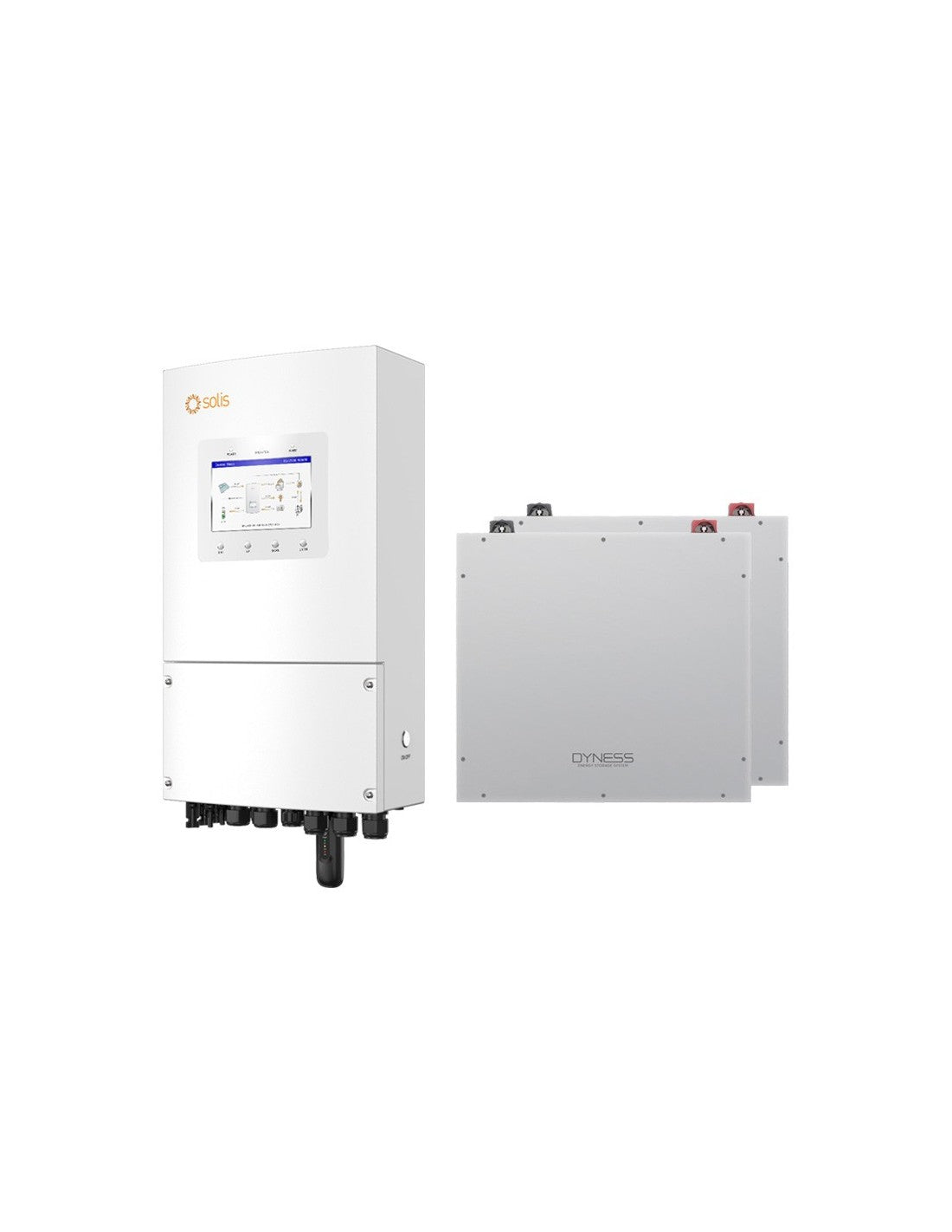 Einphasige Speichersystem Wechselrichter Solis 8kW Akku 10.24kWh DL5.0C Dyness
