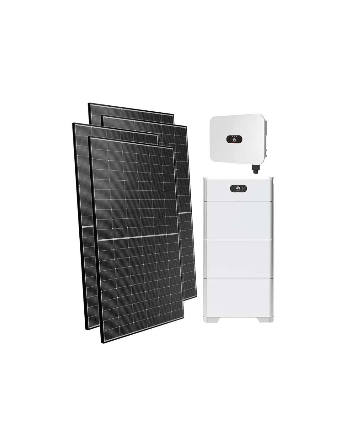 Einphasiger Photovoltaik-Kit 5000W-inverter Huawei 5kW LB0 lithium 15kWh LUNA2000
