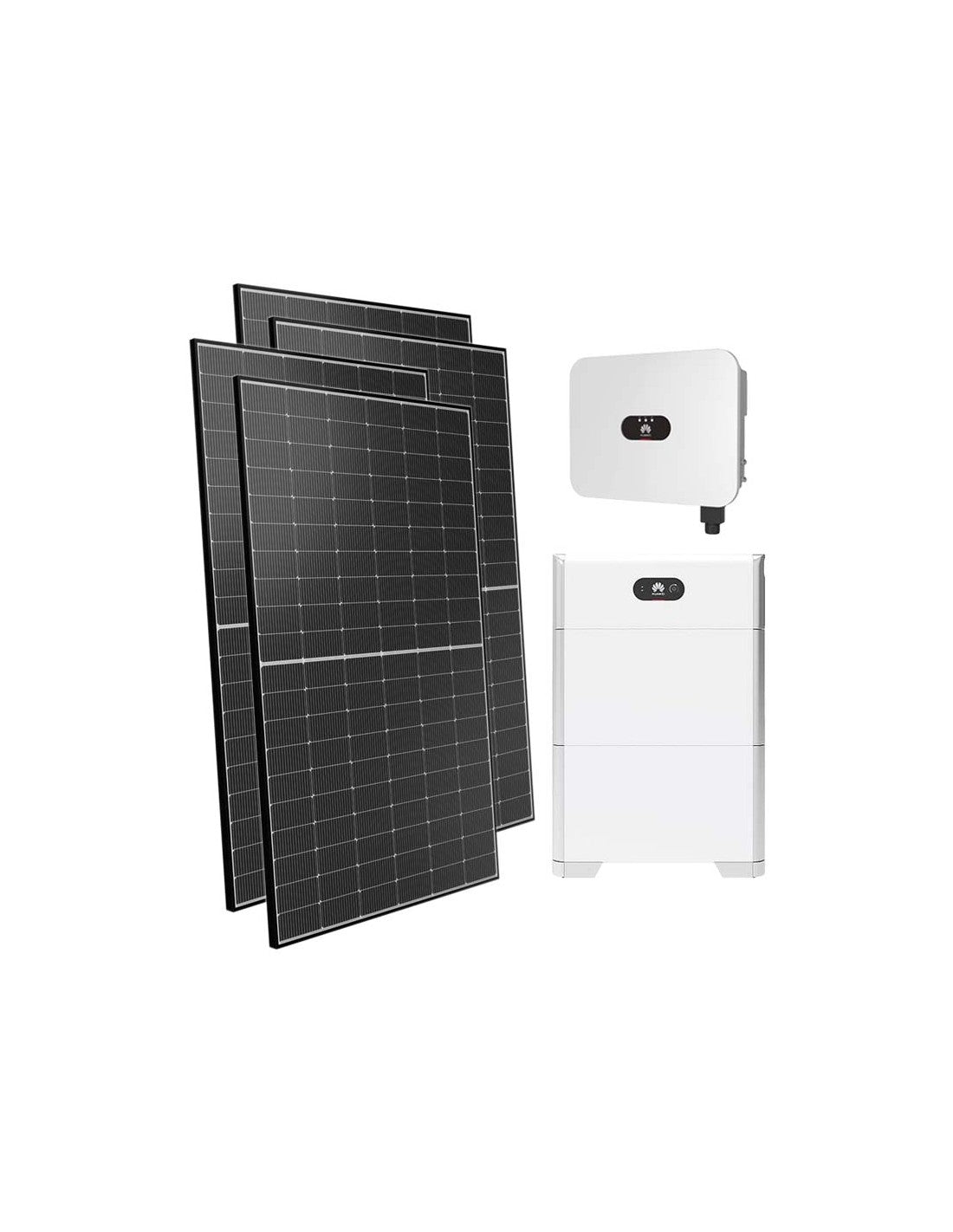 Einphasiger Photovoltaik-Kit 6000W-inverter Huawei 6kW LB0 lithium 10kWh LUNA2000