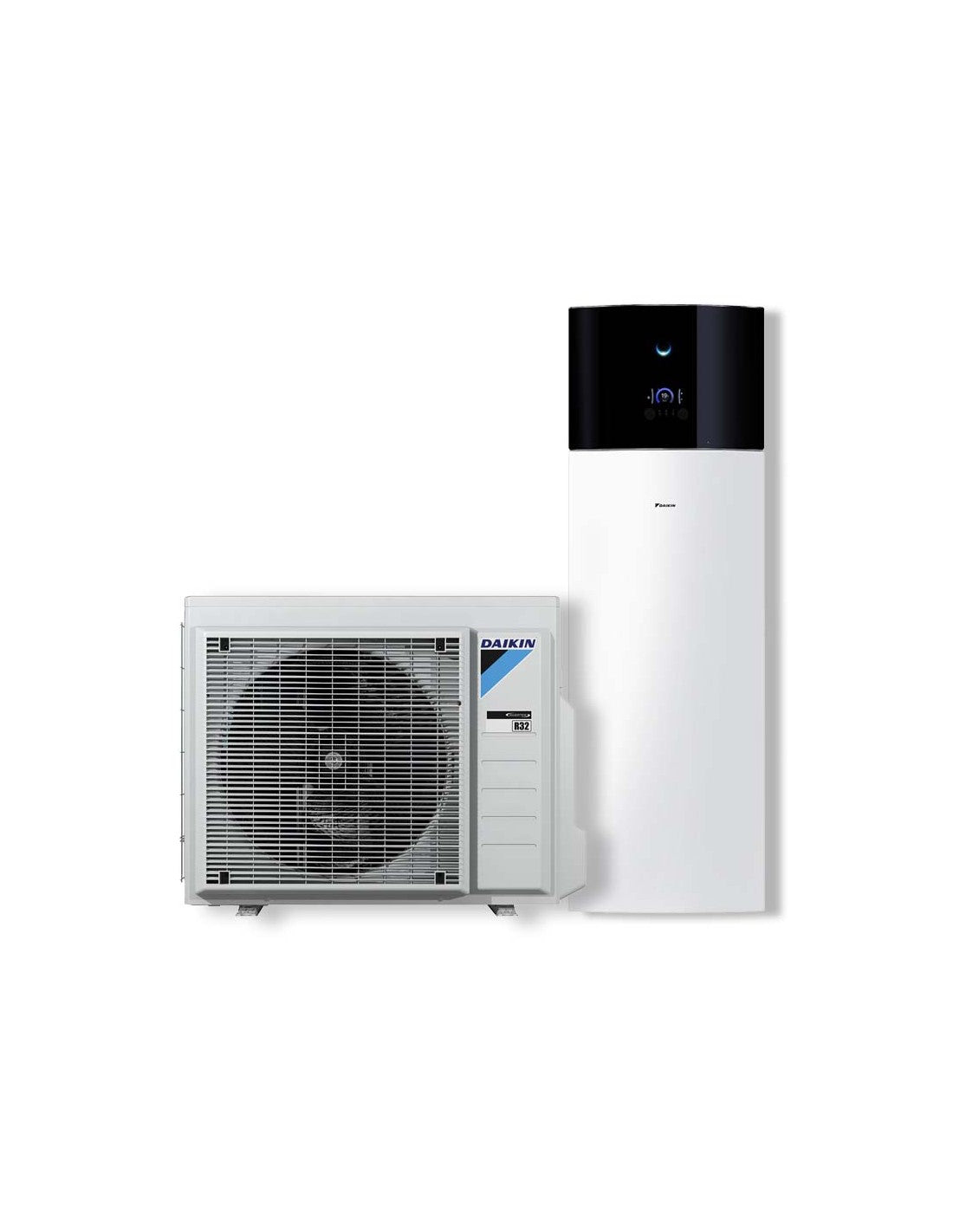 Einphasiges Luft-Wasser-Wärmepumpen-Kit 8kW Daikin ALTHERMA 3 R F Warmwasserbereitung...