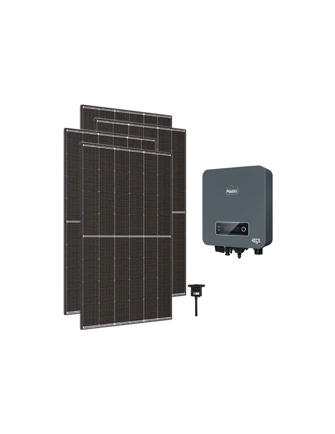 Einphasiges Photovoltaik-Kit 3600W Zucchetti Wechselrichter TL 3.3kW vernetzte