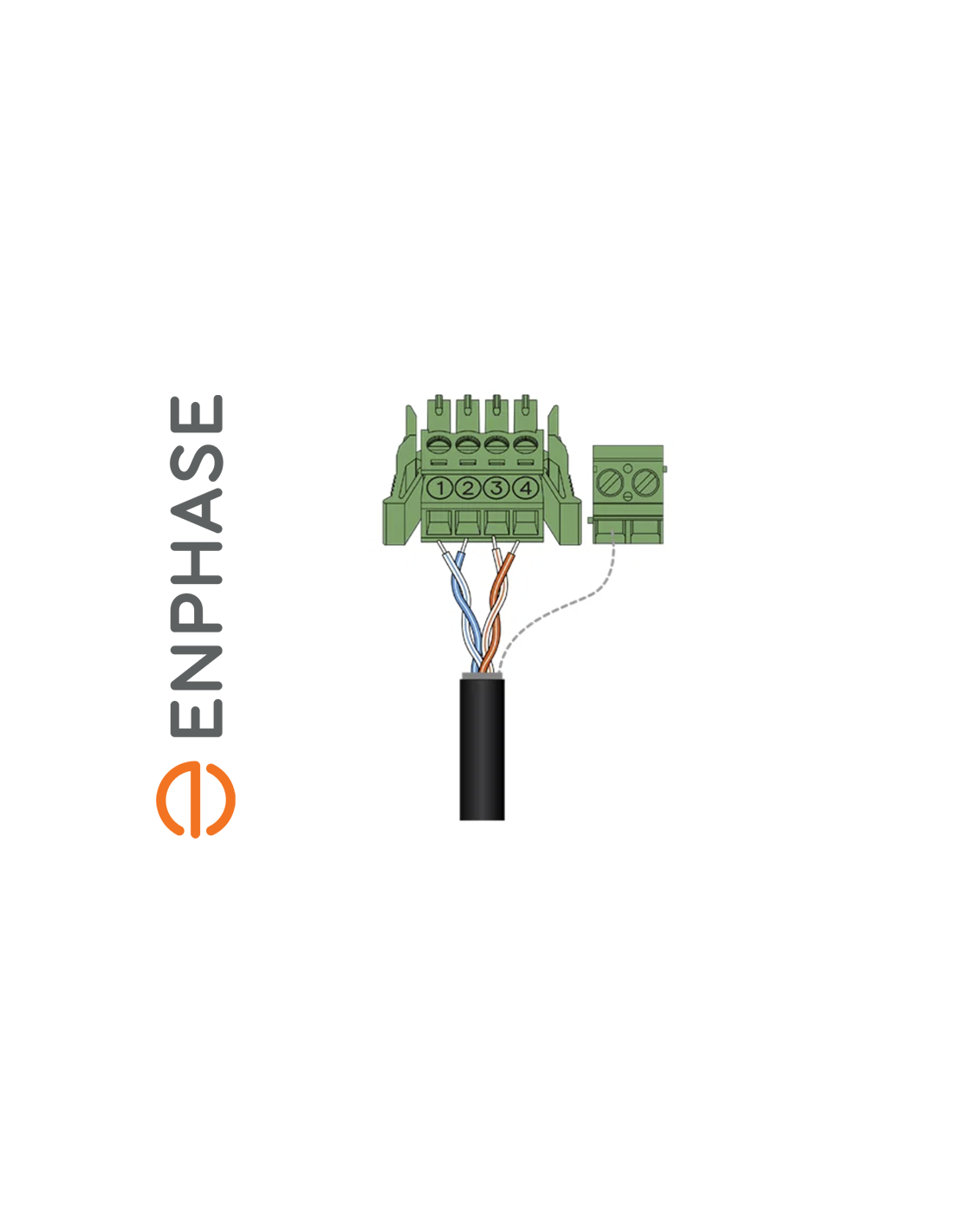 Enphase CTRL-BL-EU-01, COM cable, 100m ENV-S-EM-230