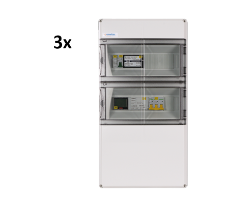 enwitec Solarspeicher BATTERY BACKUP BOX 3P 65A-3 (FRT/FRONIUS) - BUNDLE