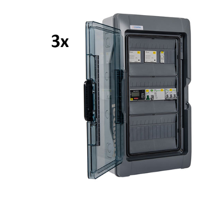 enwitec Wechselrichter BATTERY BACKUP BOX 3P 65A-3 (FRONIUS) - BUNDLE