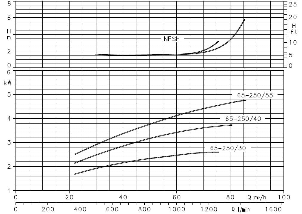 LOWARA Kreiselpumpe FHBE4 65-250/30/P