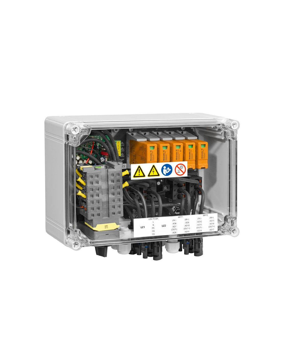 Firefighter Switch Weidmüller PV Nächster 1100V 2MPP SPD WM4C Plug & Play